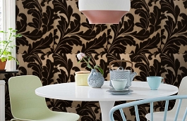 Обои 195005 фото в интерьере кухни превью