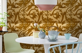 Обои 195009 фото в интерьере кухни превью