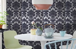 Обои 195023 фото в интерьере кухни превью