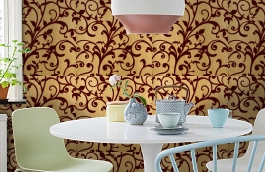 Обои 195027 фото в интерьере кухни превью