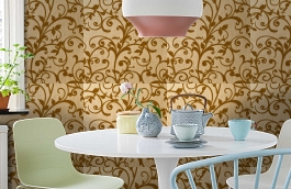 Обои 195028 фото в интерьере кухни превью