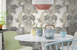 Обои 20313 фото в интерьере кухни превью