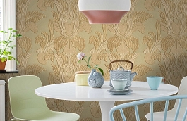 Обои 20314 фото в интерьере кухни превью