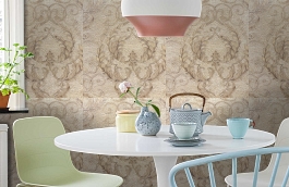 Обои 20829 фото в интерьере кухни превью