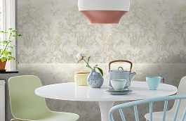 Обои 20856 фото в интерьере кухни превью