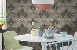 Обои 30906 фото в интерьере кухни превью