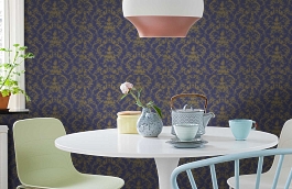 Обои 40219 фото в интерьере кухни превью