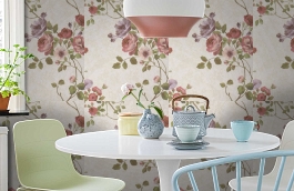 Обои 40415 фото в интерьере кухни превью