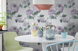 Обои 650332 фото в интерьере кухни превью