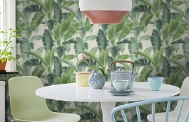 Обои 805512 фото в интерьере кухни превью