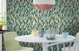 Обои 805635 фото в интерьере кухни превью