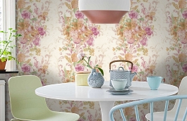 Обои 8425 фото в интерьере кухни превью