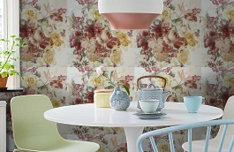 Обои 8428 фото в интерьере кухни превью