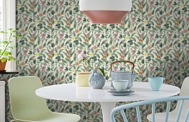 Обои 918786 фото в интерьере кухни превью