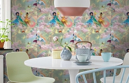 Обои 938708 фото в интерьере кухни превью