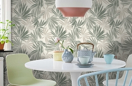 Обои 966402 фото в интерьере кухни превью