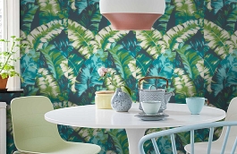 Обои 966459 фото в интерьере кухни превью