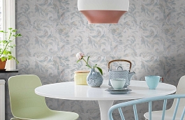 Обои CD60115 фото в интерьере кухни превью
