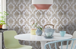 Обои HL030703 фото в интерьере кухни превью