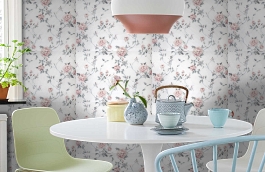 Обои HL030903 фото в интерьере кухни превью