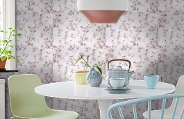 Обои HL030904 фото в интерьере кухни превью