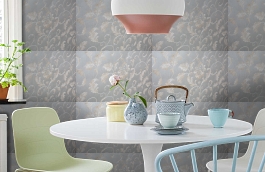 Обои HL0805 фото в интерьере кухни превью