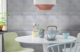 Обои HL1604 фото в интерьере кухни превью