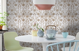 Обои HL1703 фото в интерьере кухни превью