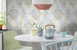 Обои 11500-04 фото в интерьере кухни превью