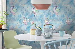 Обои 11700-02 фото в интерьере кухни превью