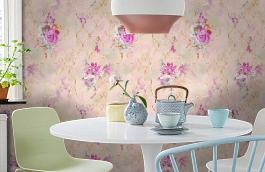 Обои 11700-03 фото в интерьере кухни превью