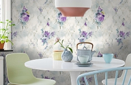 Обои 11700-04 фото в интерьере кухни превью