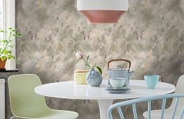 Обои 11800-09 фото в интерьере кухни превью