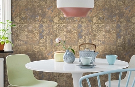 Обои 206604 фото в интерьере кухни превью