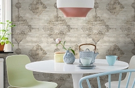 Обои 206902 фото в интерьере кухни превью