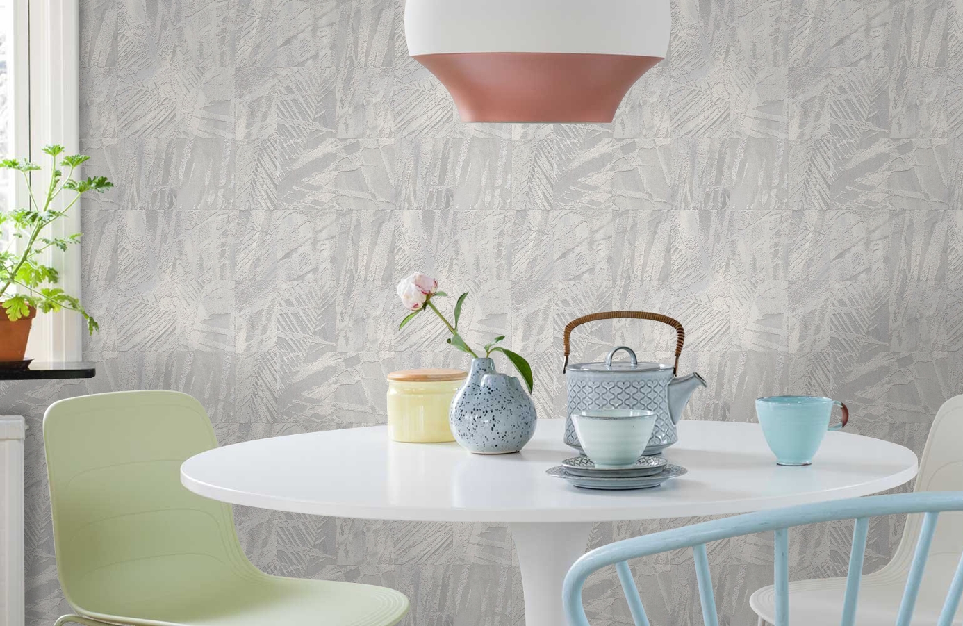 Обои 281537 фото в интерьере кухни