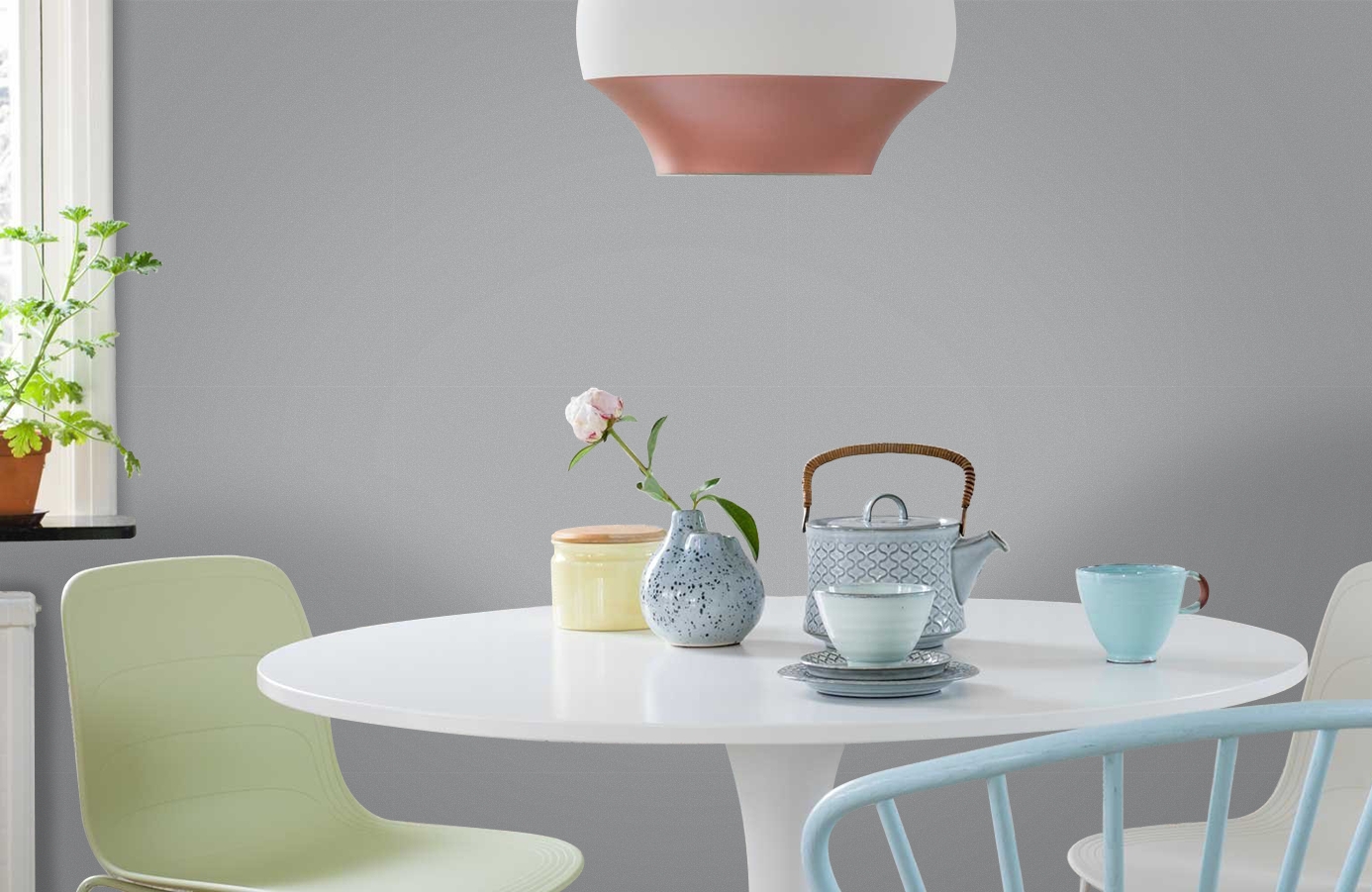 Обои 285277 фото в интерьере кухни