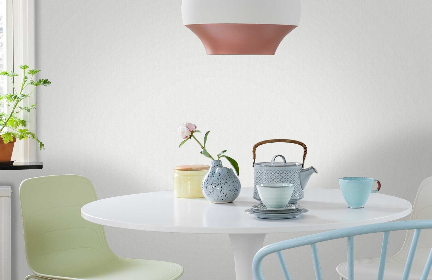 Обои 285541 фото в интерьере кухни