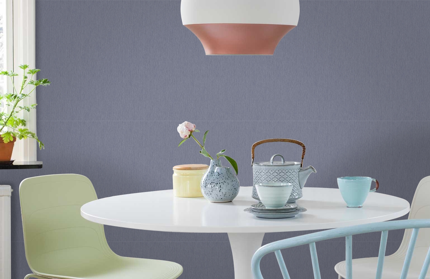 Обои 285549 фото в интерьере кухни