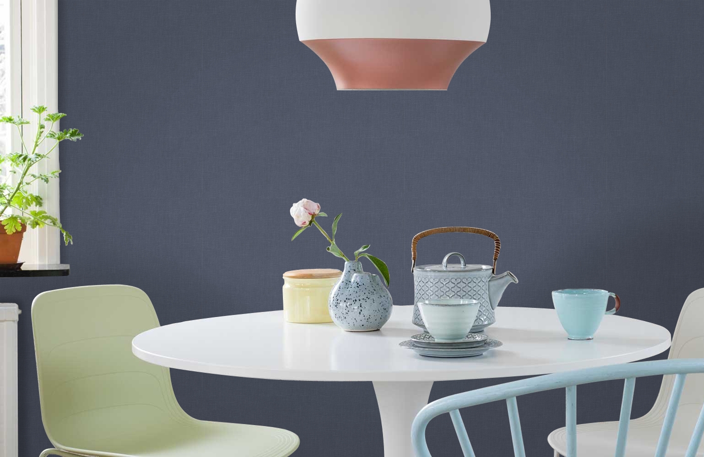 Обои 285569 фото в интерьере кухни