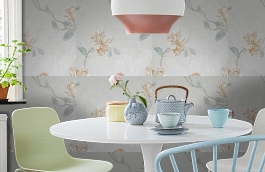 Обои 7705102 фото в интерьере кухни превью