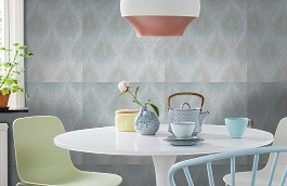 Обои 7710106 фото в интерьере кухни превью