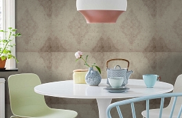 Обои 7711107 фото в интерьере кухни превью