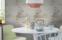 Обои 7711132 фото в интерьере кухни превью