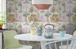 Обои 7711175 фото в интерьере кухни превью