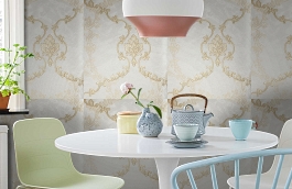 Обои 7772005 фото в интерьере кухни превью