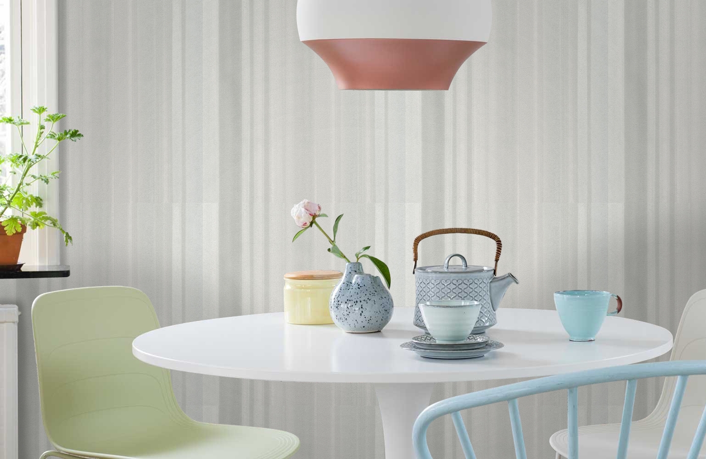 Обои 82027 фото в интерьере кухни