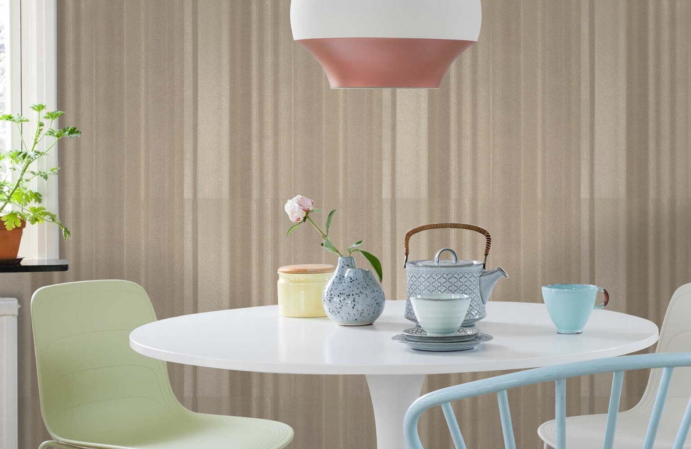 Обои 82029 фото в интерьере кухни