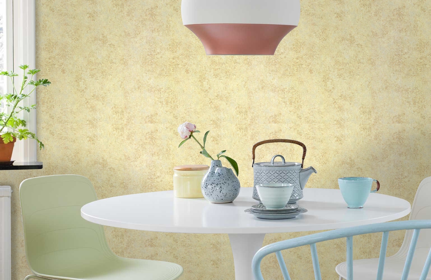 Обои 82051 фото в интерьере кухни