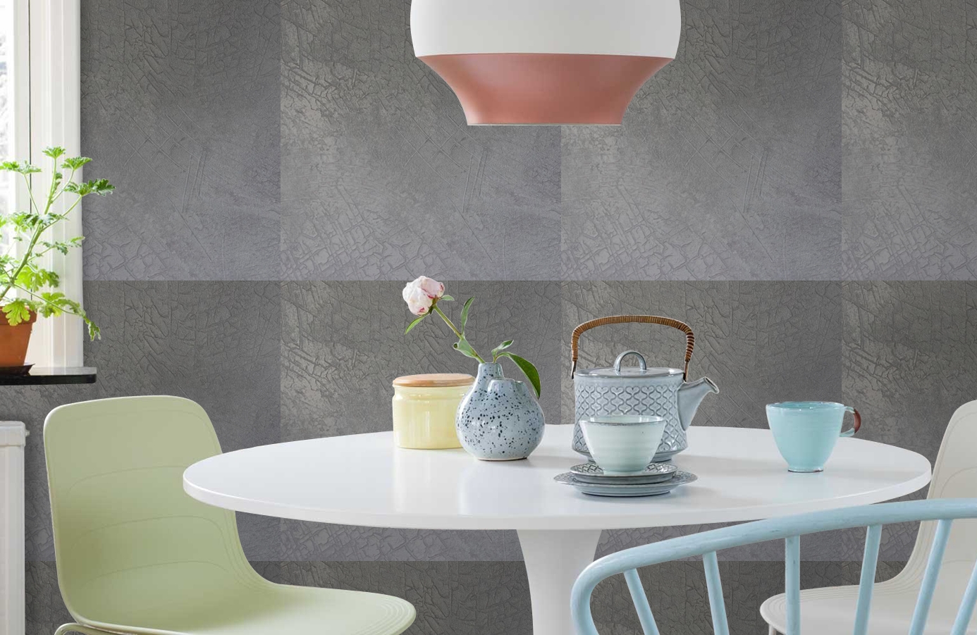 Обои 83059 фото в интерьере кухни